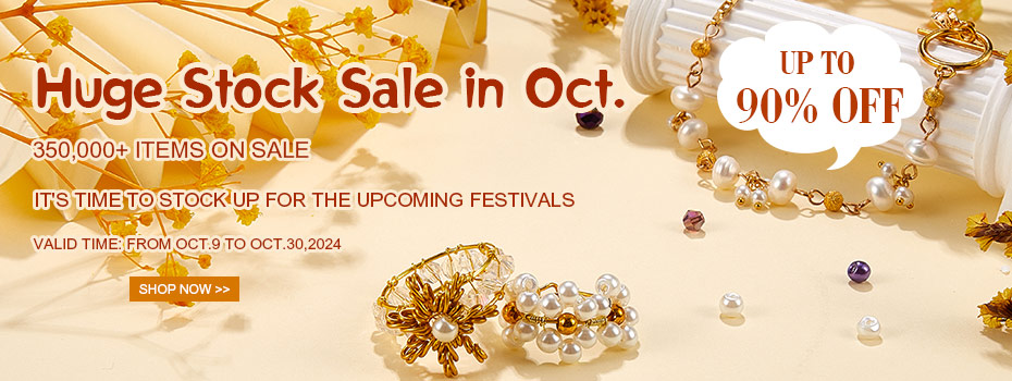 Huge Stock Sale in Oct. Up To 90% OFF