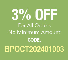 3% OFF For All Orders No Minimum Amount